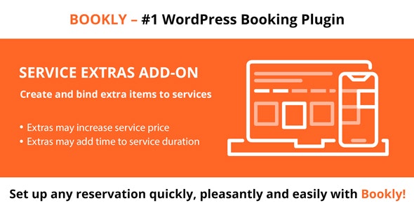 Bookly Service Extras (Add-on)