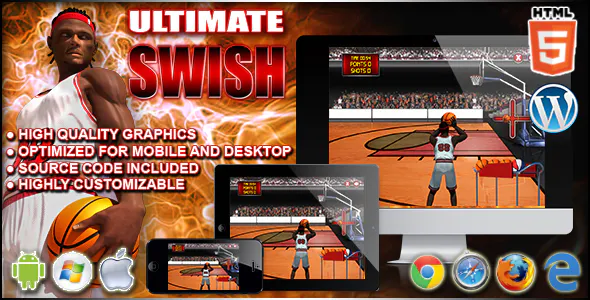 Ultimate Swish – Sport HTML5 Game