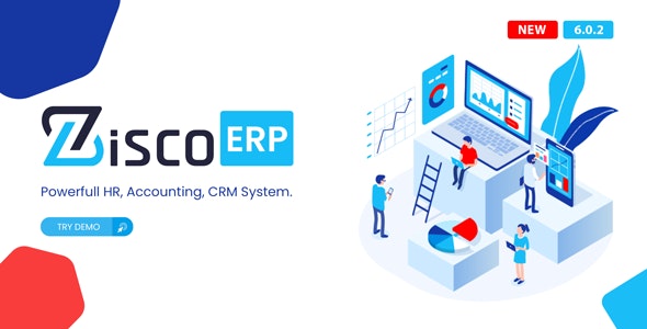 ZiscoERP – Powerful HR, Accounting, CRM System 6.0.7