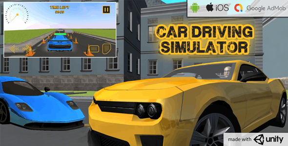 Sports Car Driving School Simulator | Unity3D : Android, iOS