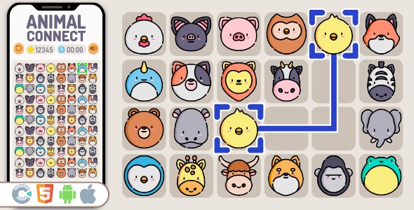 AnimalConnect – HTML5 Game, Construct 3