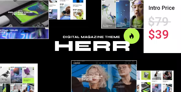 Herr – Digital Magazine Theme