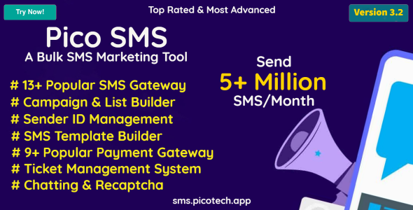 PicoSMS – A Bulk SMS Marketing Tool 4.2.1