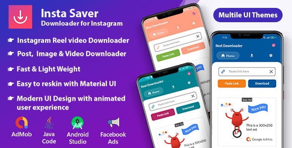 Instagram Downloader – InstaSaver – Images, Videos, Posts ,All Media Downloader