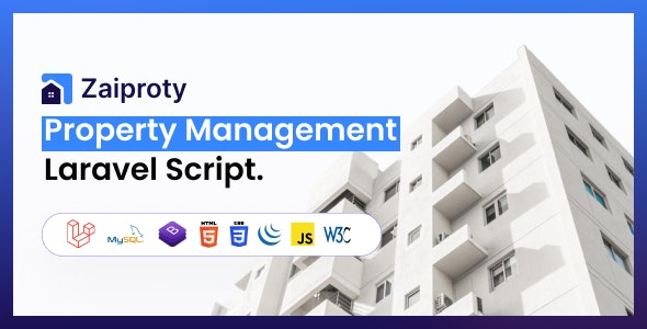 Zaiproty – Property Management Laravel Script 4.0