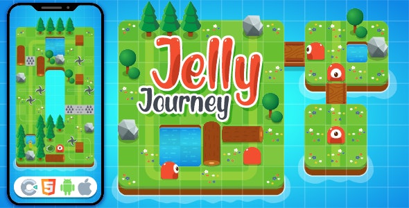 Jelly Journey Pro – HTML5 Game, Construct 3