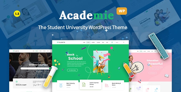 Academie – Education WordPress Theme 2.2