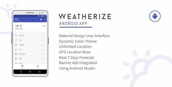 Weatherize – Android Premium Weather App 2.0