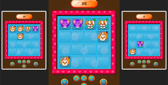 Animals 2048 – Cute Puzzle Game For Kids