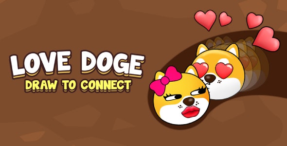 Love Doge: Draw to Connect! – HTML5 game – Construct 3 – C3p