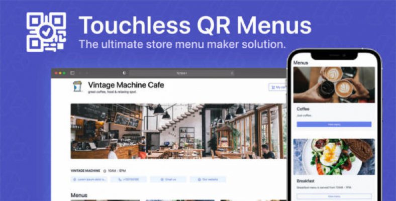 66QrMenu – Touchless QR Menus 31.0.0 [Extended License]