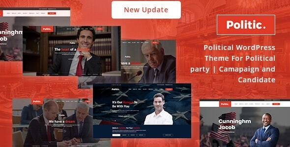 Politic – Political WordPress Theme 3.4.4