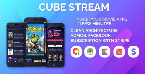 CubeStream – TMDB Movies, TV Series and Livestream Platform