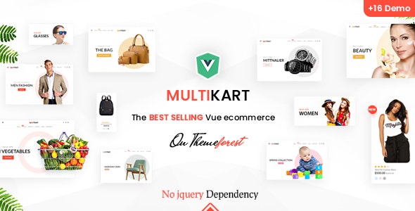 Multikart – Responsive Vuejs Nuxtjs eCommerce Template