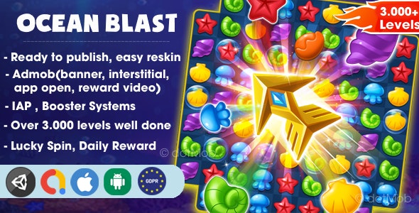 Ocean Blast – Unity Complete Project