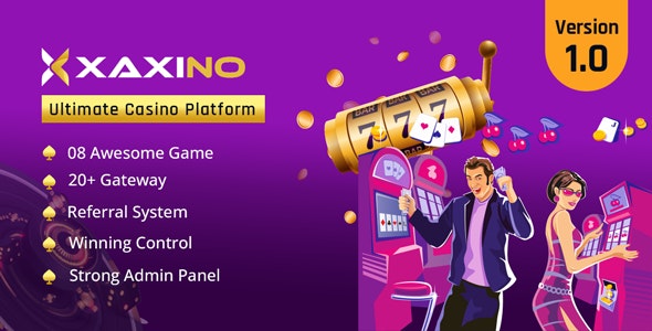 Xaxino – Ultimate Casino Platform 3.1