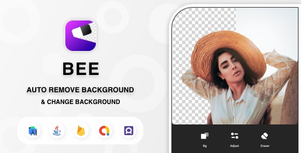 Bee – AI Auto Remove Background  Background Change With In-App Purchase