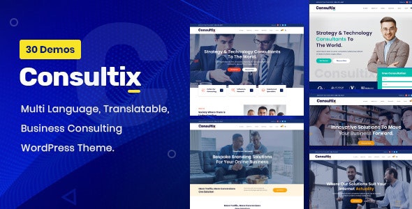 Consultix – Business Consulting WordPress Theme 4.0.1