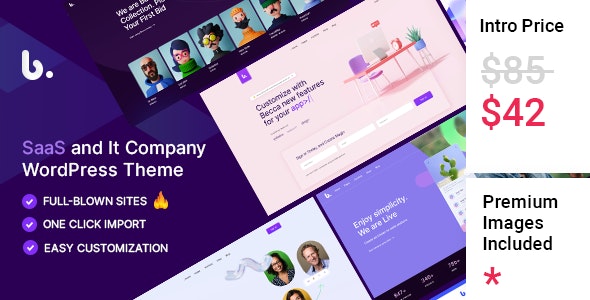 Becca – SaaS and Software Company Theme