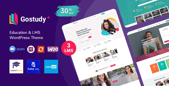 Gostudy – Education WordPress Theme 2.4.7