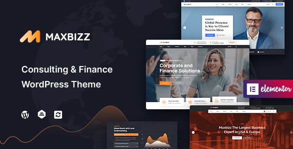 Maxbizz – Consulting & Financial Elementor WordPress Theme 1.2.3.10