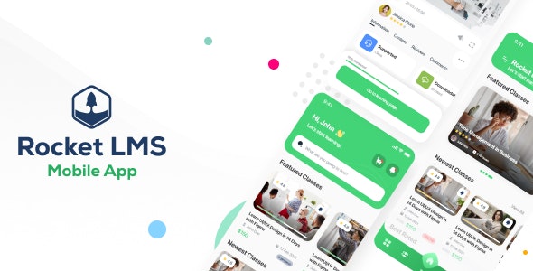 Rocket LMS Flutter Mobile App – Learning Management System for Android and iOS 1.9.7