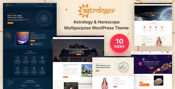 Horoscope and Astrology WordPress Theme 1.0.7