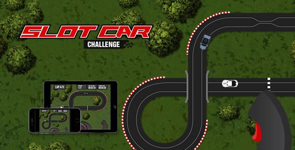 Slot Car Challenge – HTML5 Game