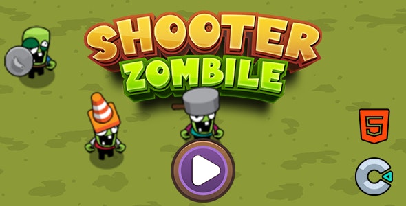 Shooter Zombile – Html5 (Construct3)