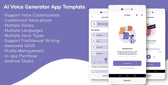 AI Voice Generator App Template