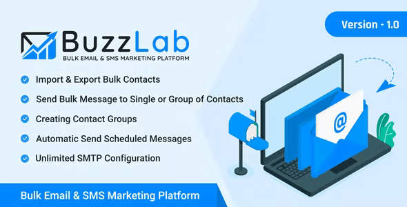 BuzzLab – Bulk Email And SMS Marketing Platform