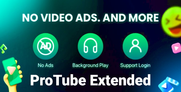 ProTube Extended | Android YouTube Lightweight, Video & Audio Downloader, Built-in Local Player 2.0.2