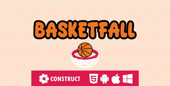 Basketfall – HTML 5 Mobile Game