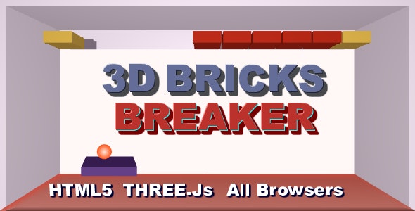 3D Bricks Breaker