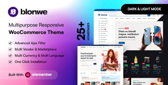 Blonwe – Multipurpose WooCommerce Theme 1.1.6