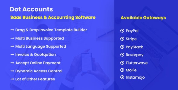 Dot Accounts – SaaS Business & Accounting Software 2.4