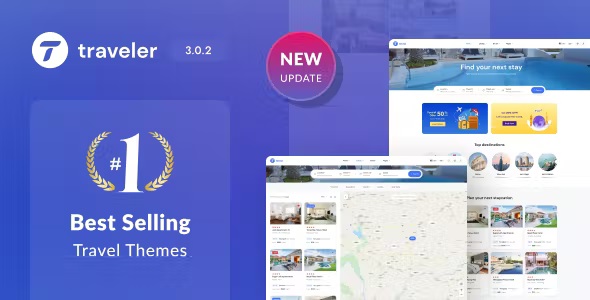 Travel Booking WordPress Theme 3.0.9