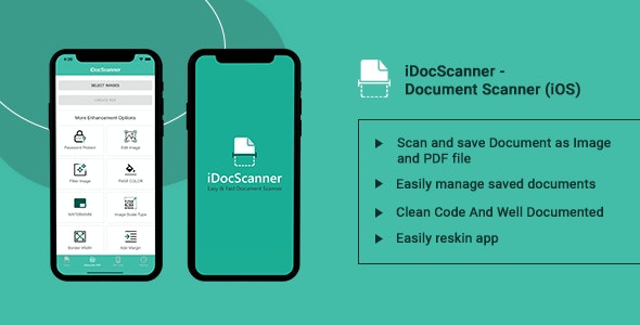 iDocScanner – Document Scanner (iOS)