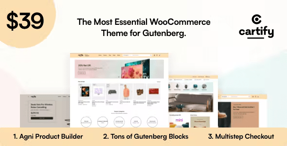 Cartify – WooCommerce Gutenberg WordPress Theme 1.2.5