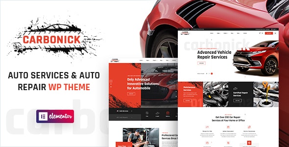 Carbonick – Auto Services & Repair WordPress Theme