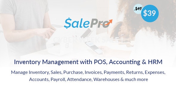 SalePro POS, Inventory Management System, HRM & Accounting 4.5.1