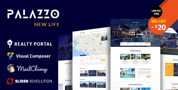 Palazzo – Real Estate WordPress Theme