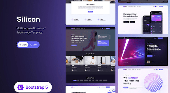 Silicon – Business / Technology Template + UI Kit 1.4.0