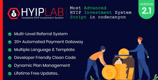 HYIPLAB – Complete HYIP Investment System 5.2