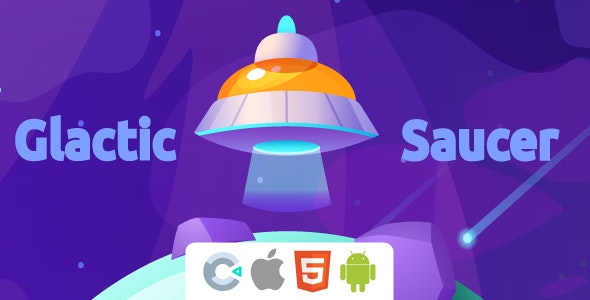 Glactic Saucer – HTML5 – Construct 3