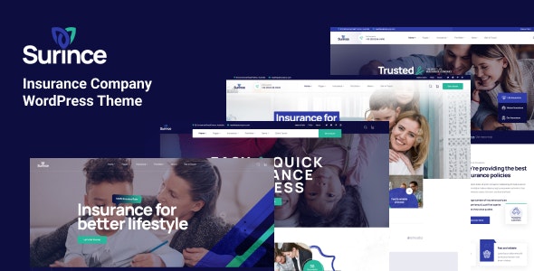 Surince – Insurance Company WordPress Theme