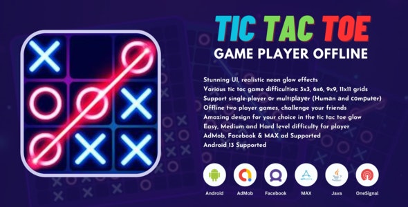 Tic Tac Toe Game Player Offline