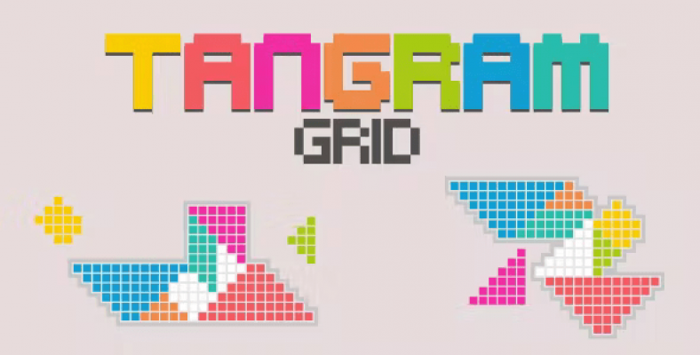 Tangram Grid – Puzzle Game – HTML5 (Construct 3)