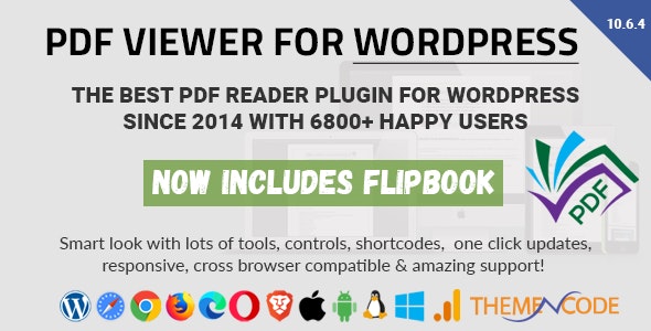 PDF viewer for WordPress 10.8.3