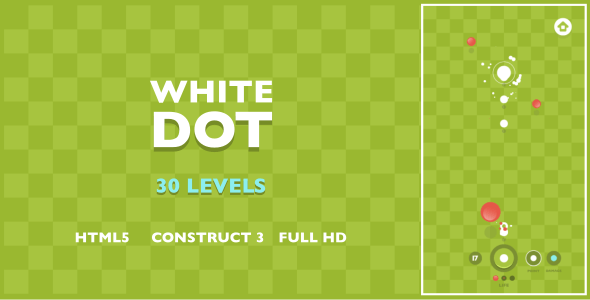 White Dot – HTML5 Game (Construct3)